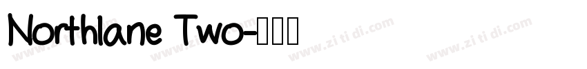 Northlane Two字体转换
